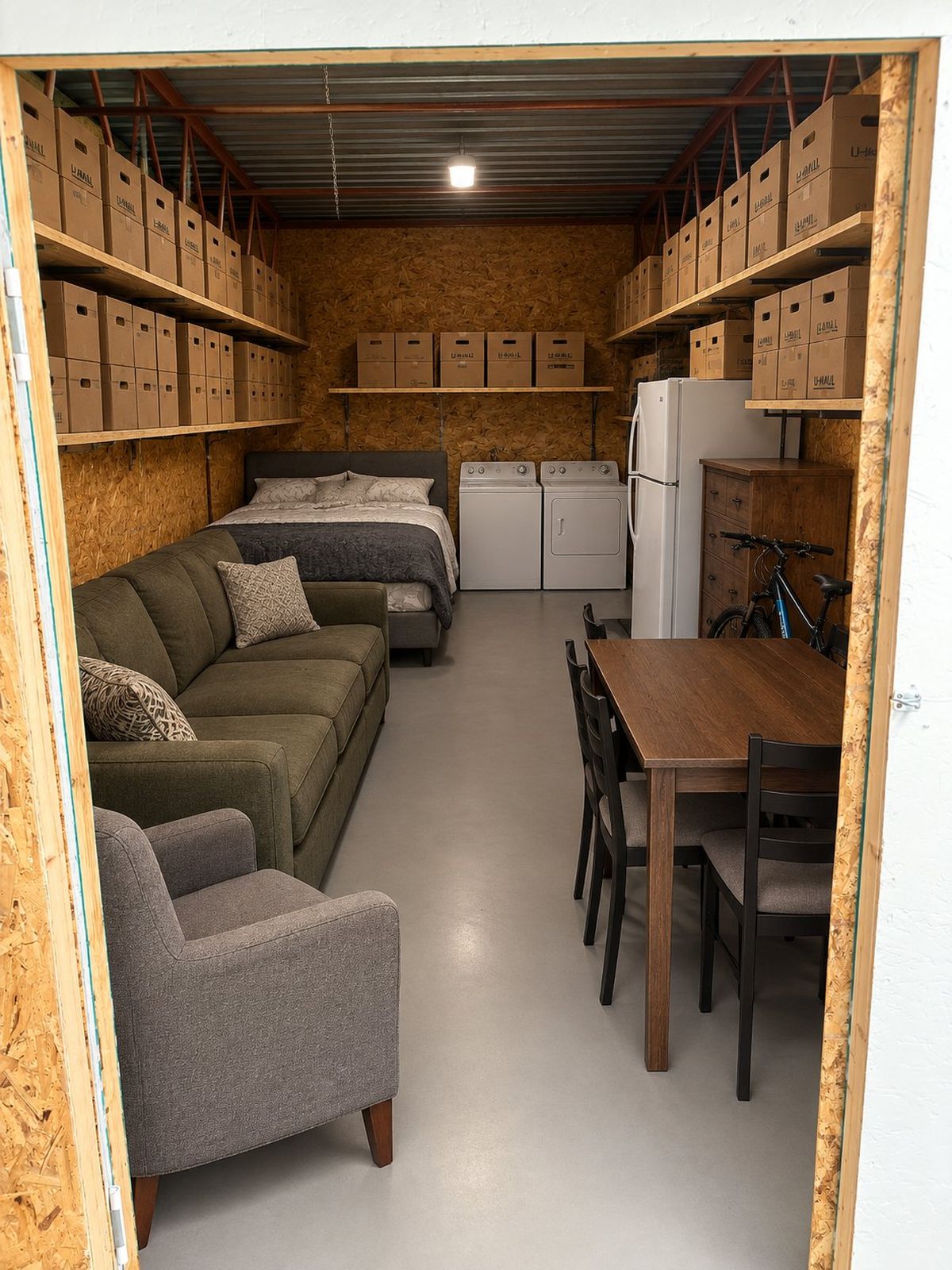 Entrepôt 6 × 12 — 72 pi²